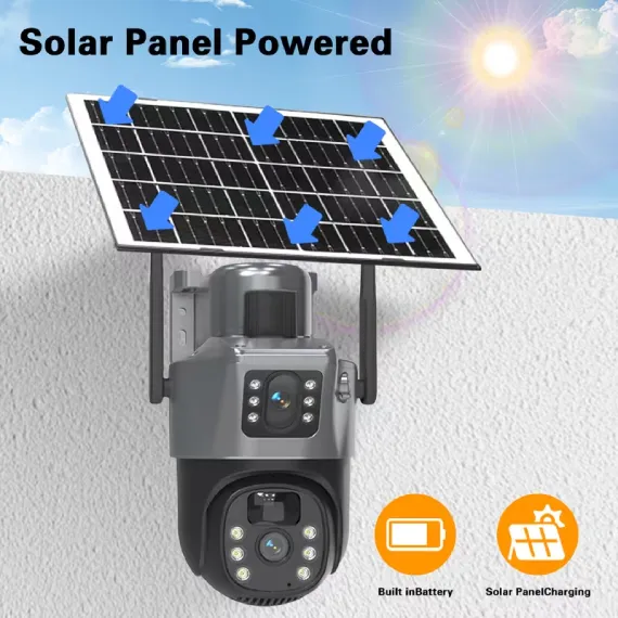 Solar 4MP PTZ Camera main view